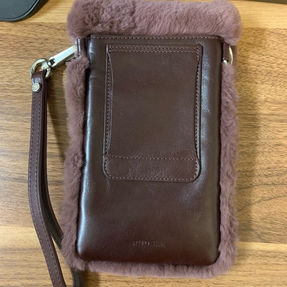 New Rudsak small fur wristlet bag - Picture 2 of 6